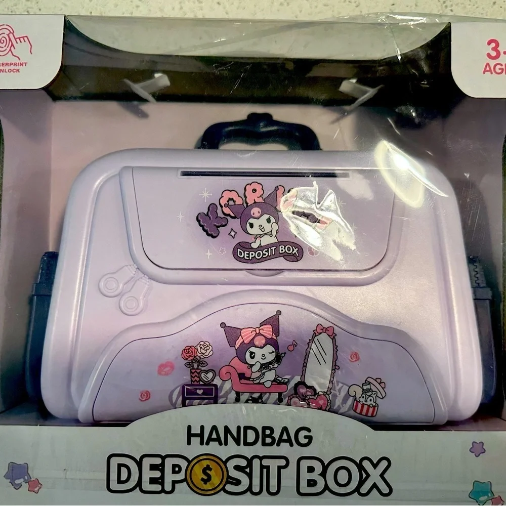 Sanrio’s Kuromi Kids Handbag deposit box🌟🌟🌟🌟